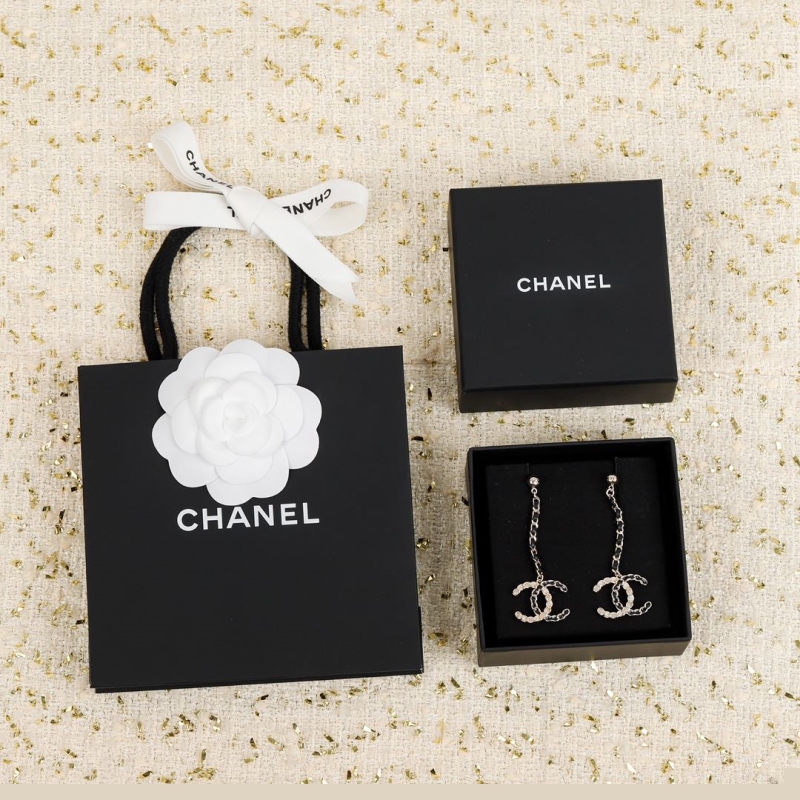 Ch*el earrings